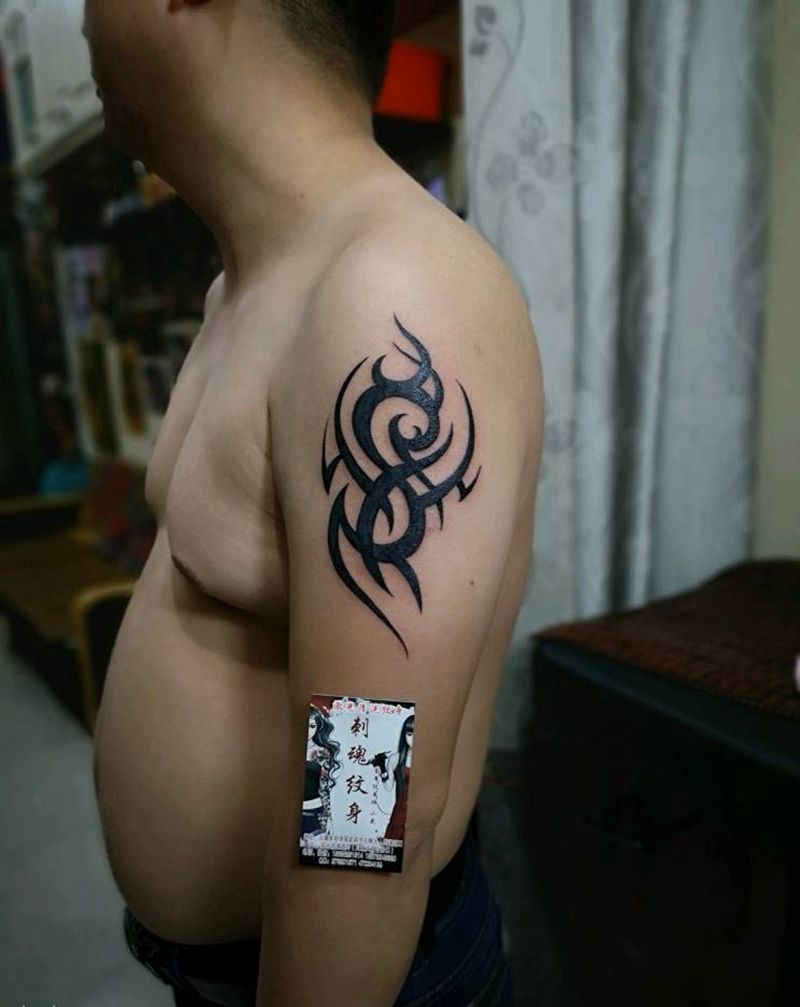 小臂图腾纹身图片_手臂图腾纹身图案