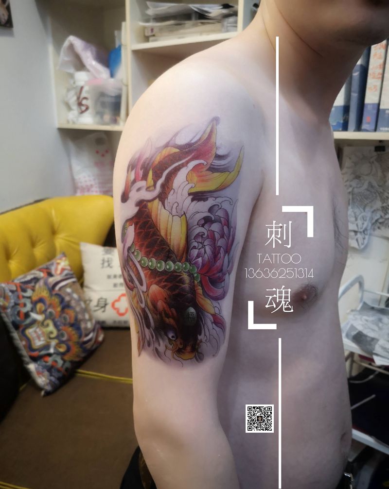 暂时性纹身纹身图片_手臂新传统纹身图案