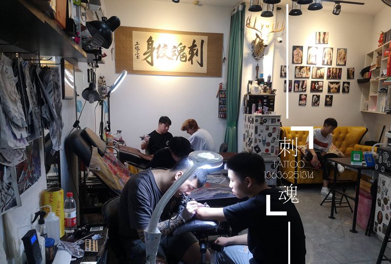 近期作品纹身图片_手臂几何纹身图案