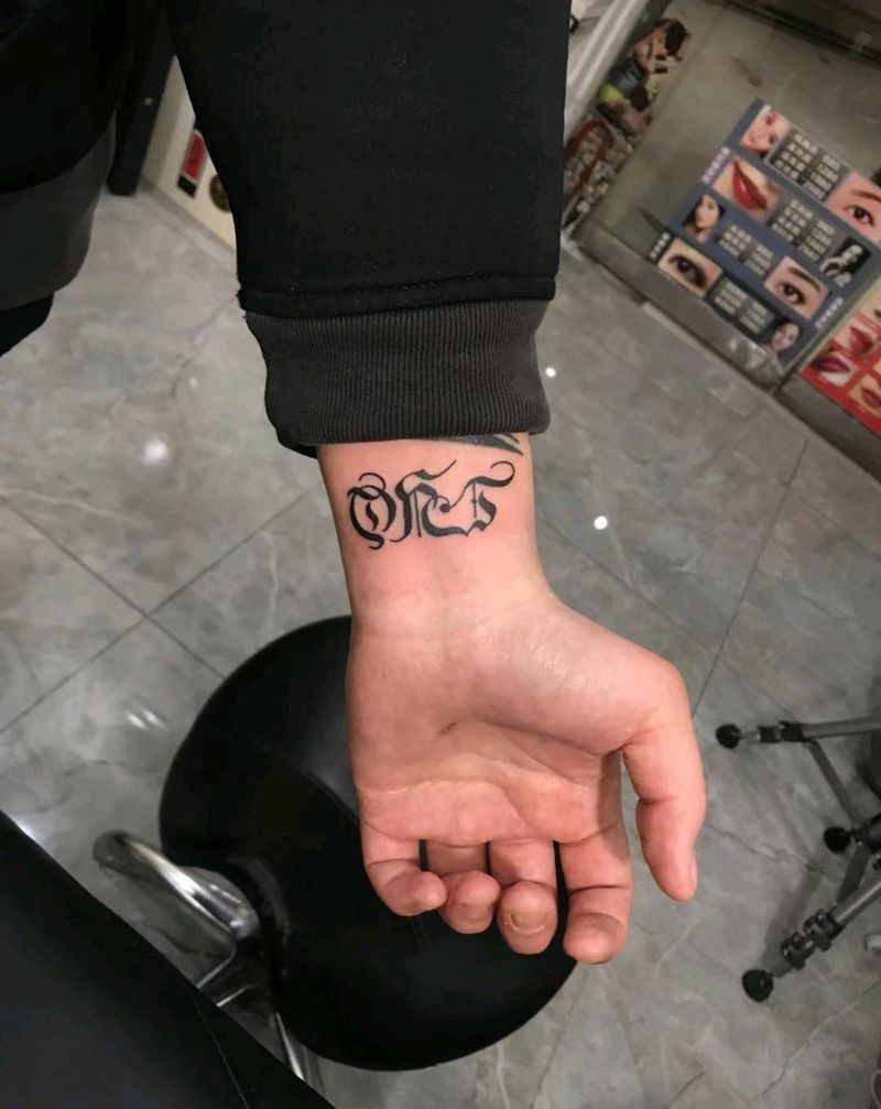 19年作品集纹身图片_手臂几何纹身图案