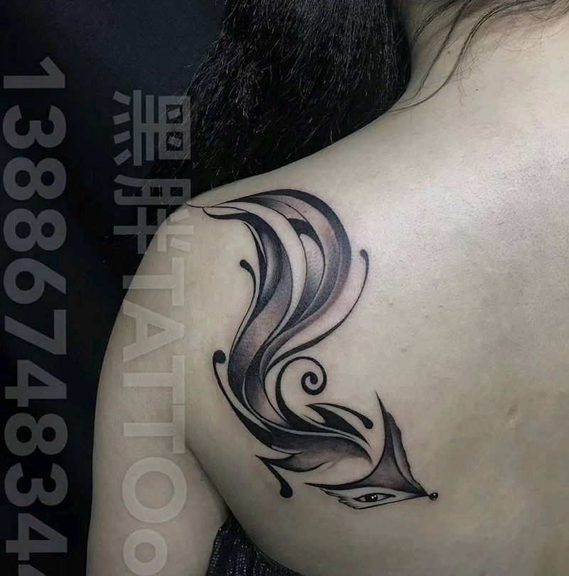 狐狸纹身图片