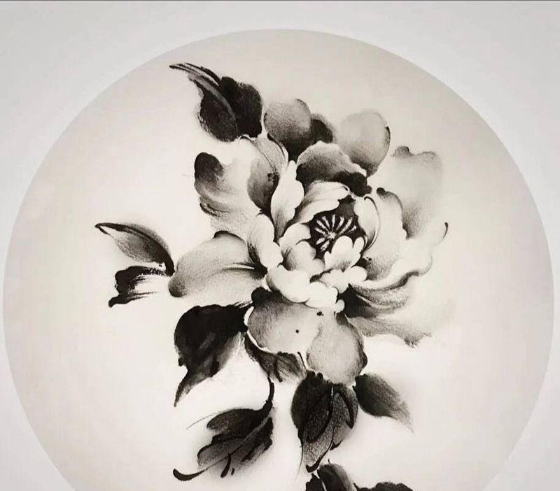 水墨手稿纹身图片_水墨纹身图案