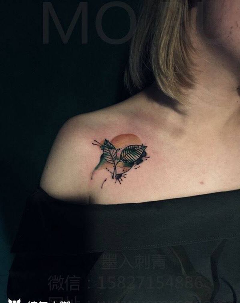 小清新纹身图片