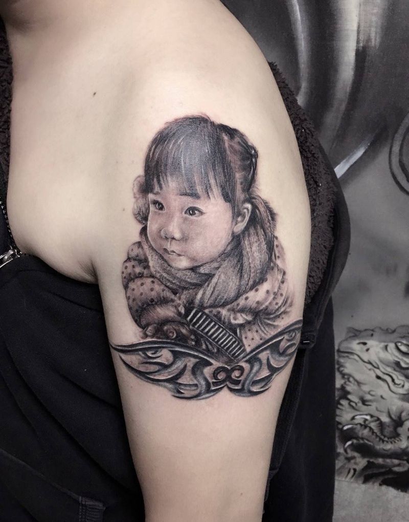 小宝贝纹身图片