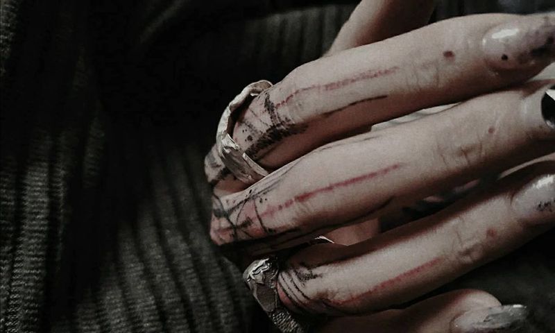 手背纹身图片_手部纹身图案