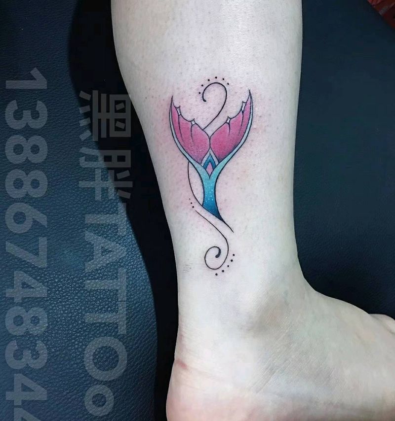 美人鱼纹身图片