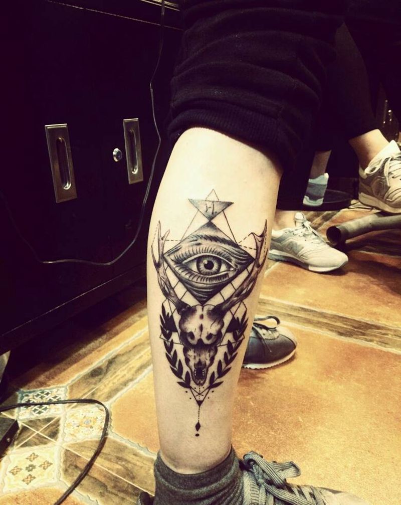 上帝之眼纹身纹身图片