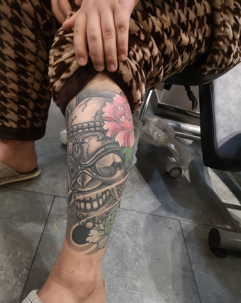 刺魂近期作品纹身图片_手臂老传统纹身图案