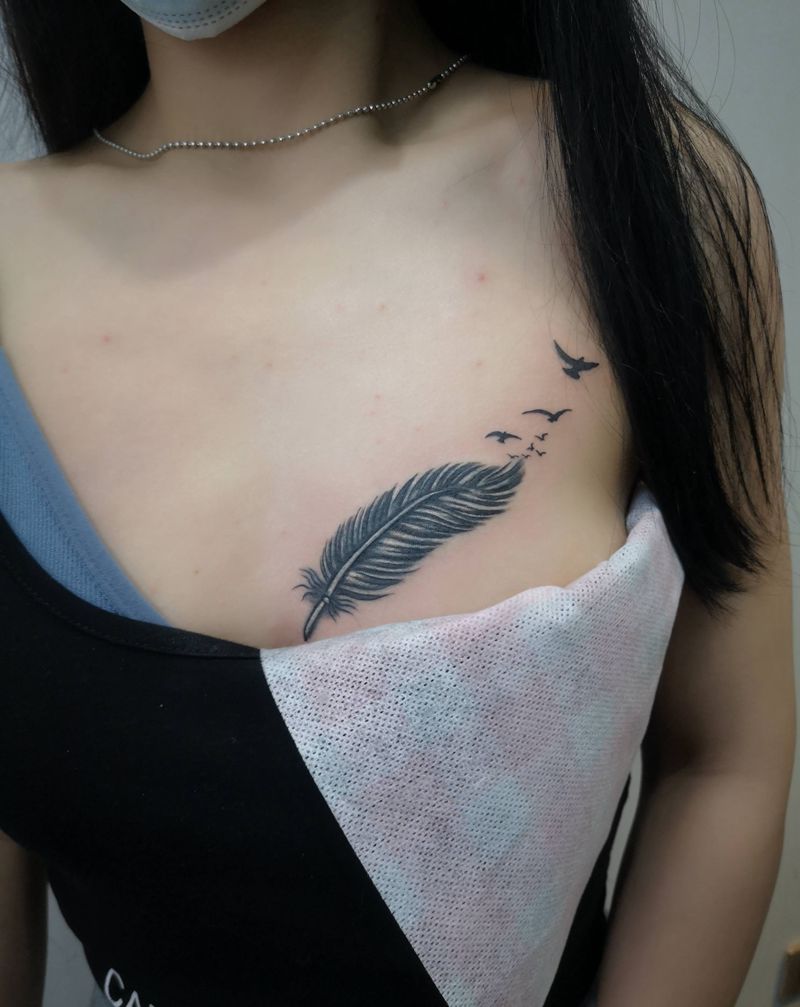 遮盖,修改纹身图片_肩部几何新传统纹身图案