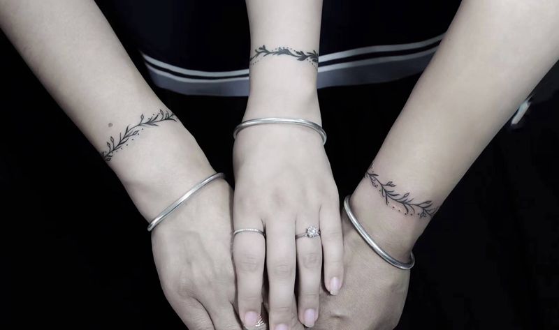 近期作品纹身图片_手臂水彩纹身图案