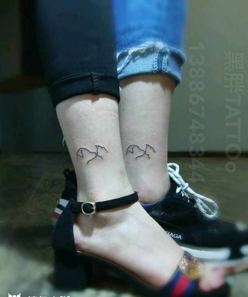 闺蜜小图纹身图片