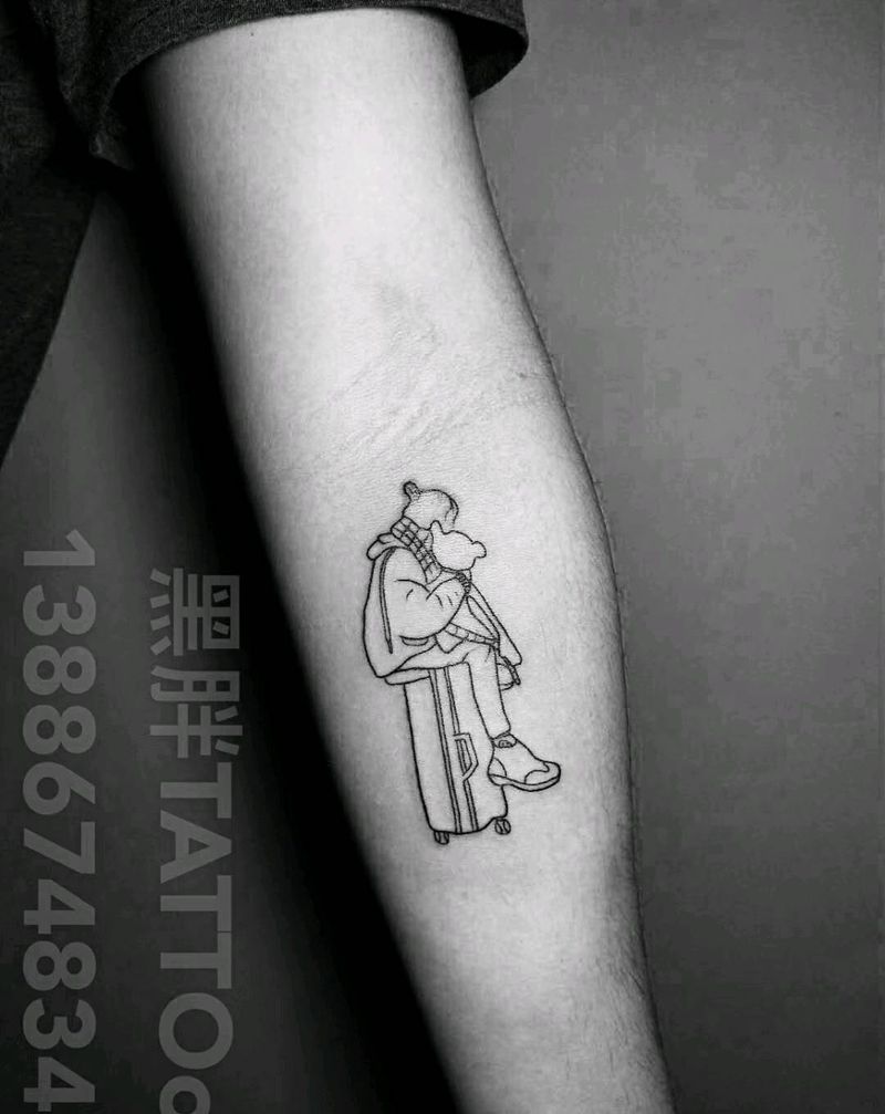 简笔画纹身图片