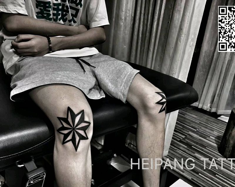 独特部位纹身纹身图片_腿部纹身图案