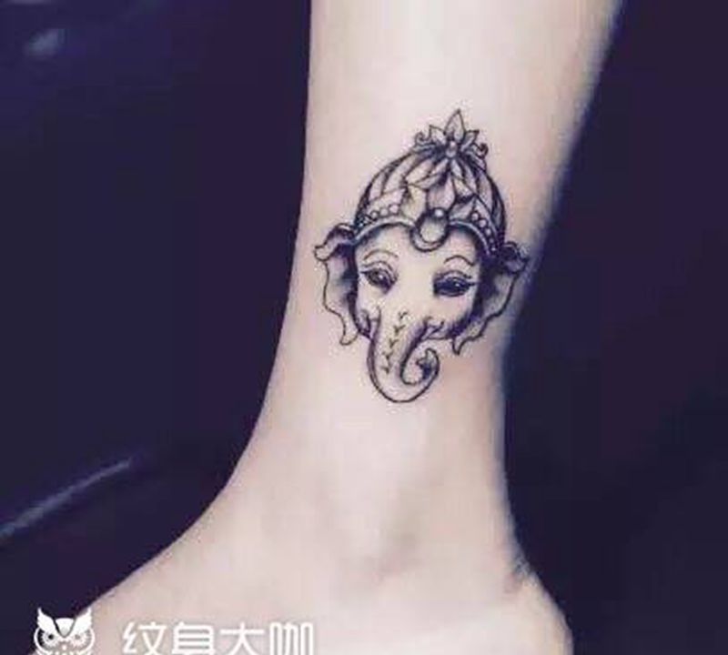 小象神纹身图片