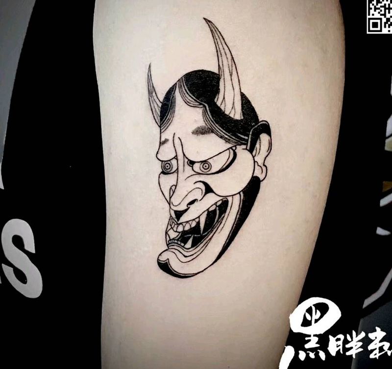 般若纹身图片_手臂纹身图案