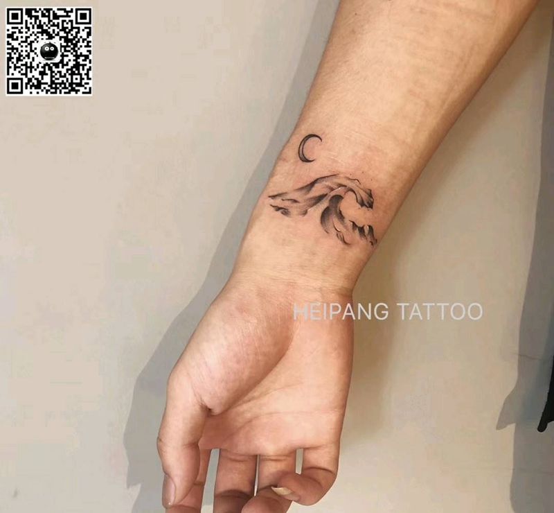 海誓山盟纹身图片_手臂纹身图案