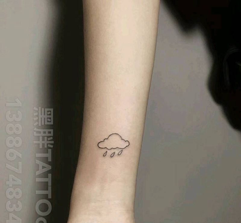 云纹身图片