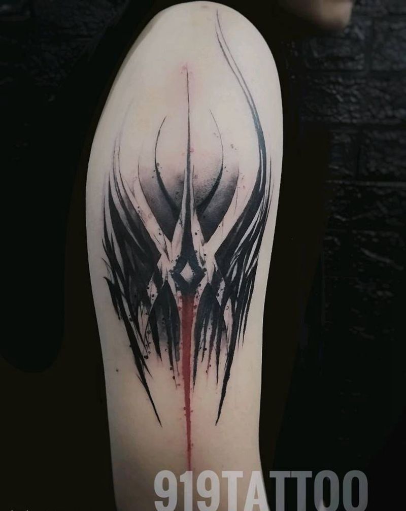 暗黑纹身图片_手臂纹身图案