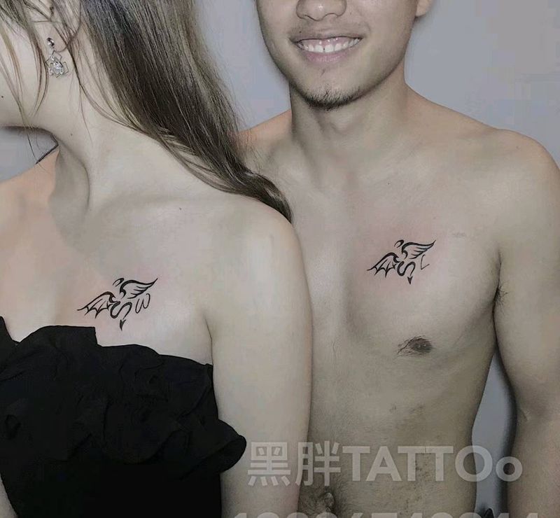 情侣纹身图片