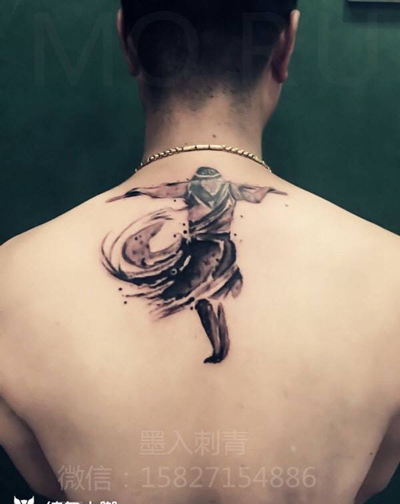 至尊宝纹身图片