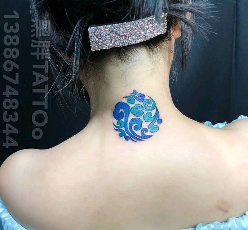 祥云纹身图片