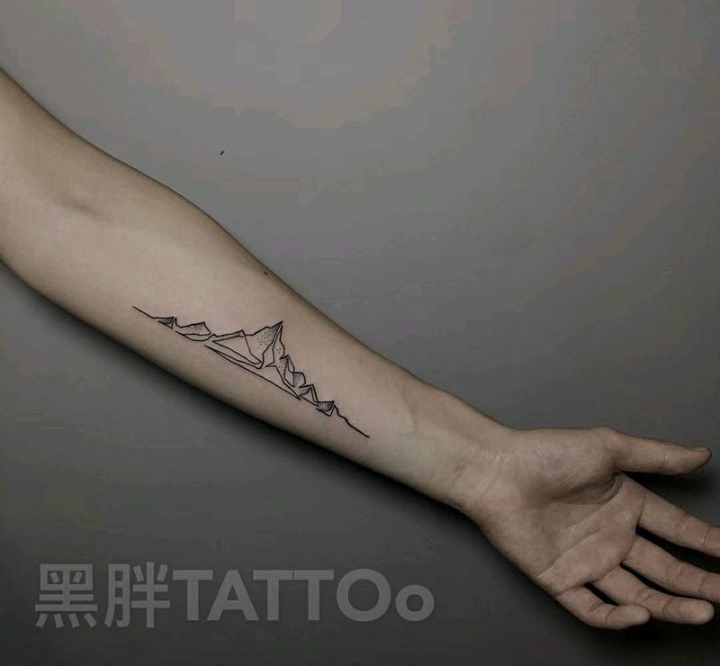 山纹身图片