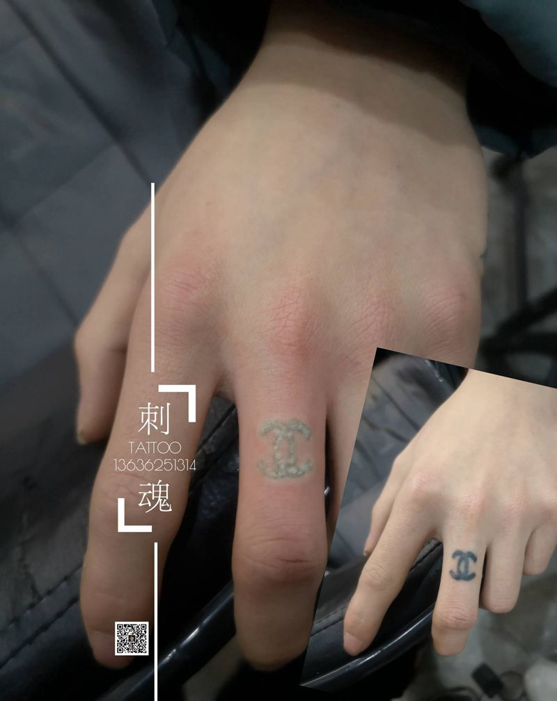 清洗旧纹身老式眉毛纹身图片_手臂几何纹身图案