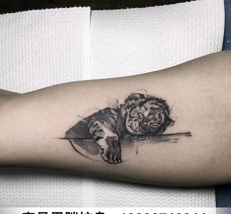 老虎纹身图片