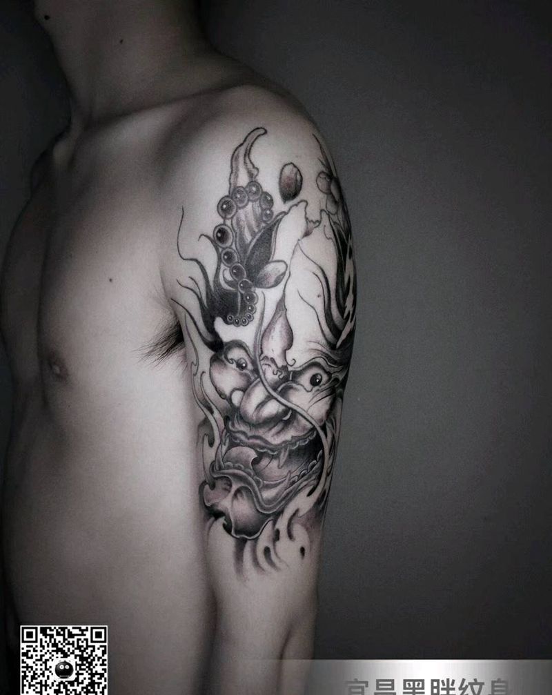 般若纹身图片_手臂纹身图案