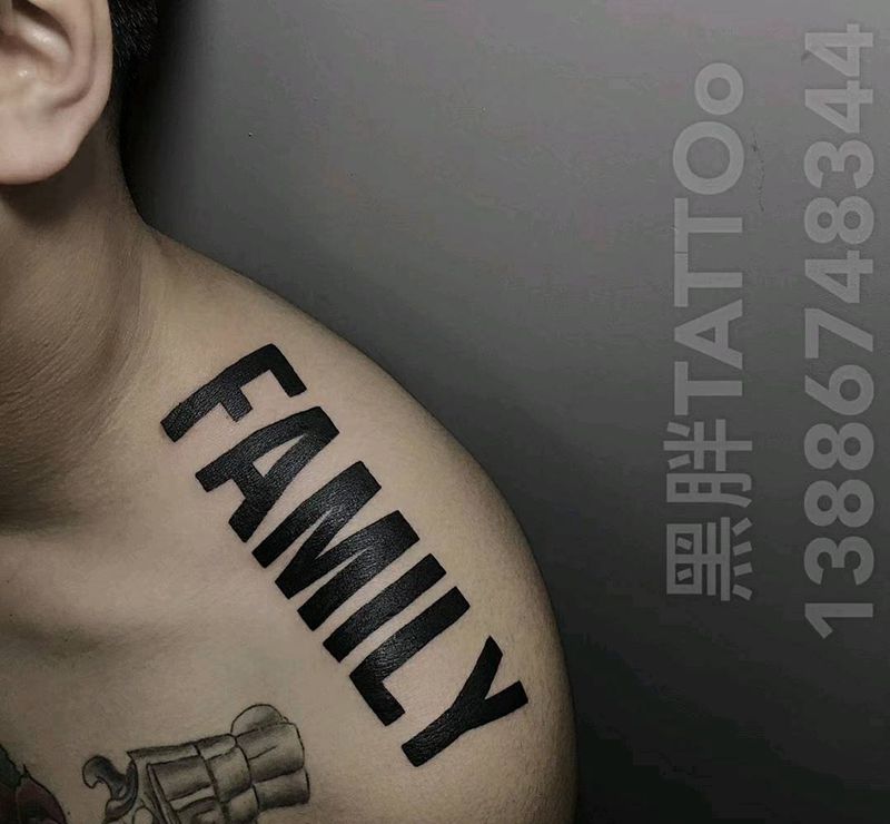 family纹身图片