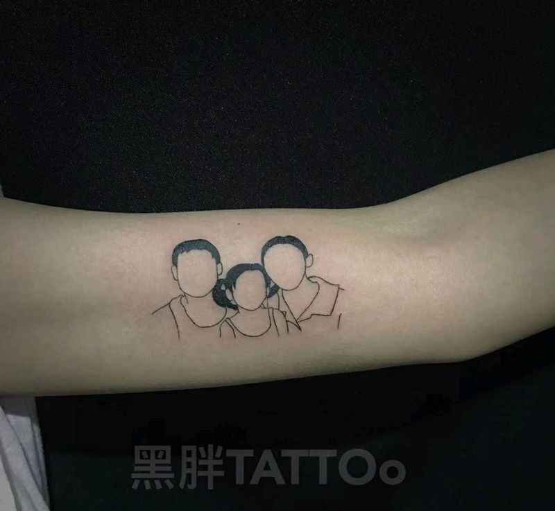 简笔画照片纹身图片