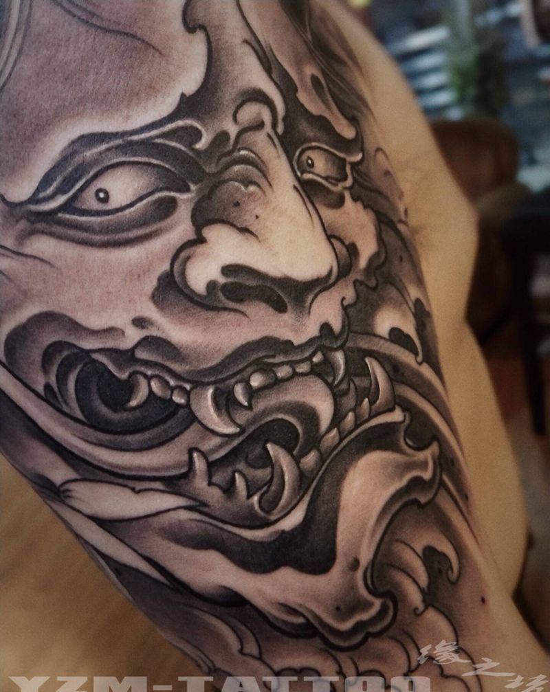 般诺纹身图片_手臂新传统纹身图案