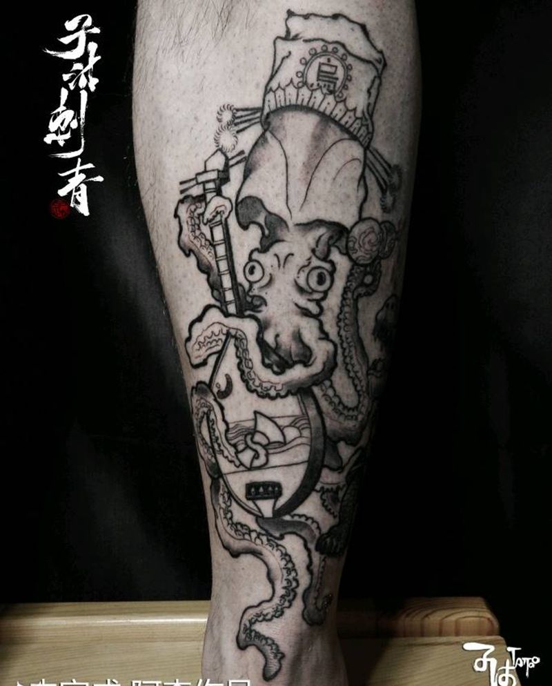 未完成纹身图片