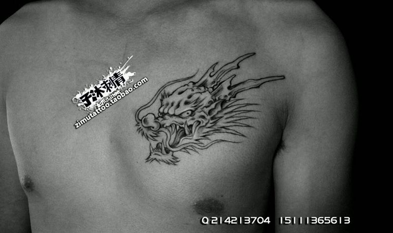 简易版本纹身图片