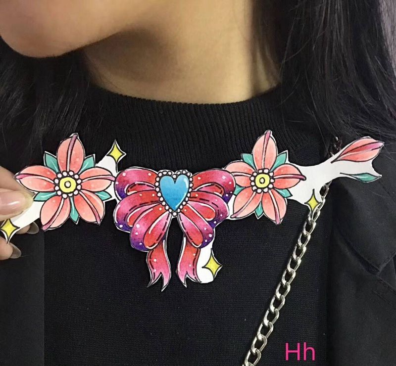 涵涵手稿纹身图片