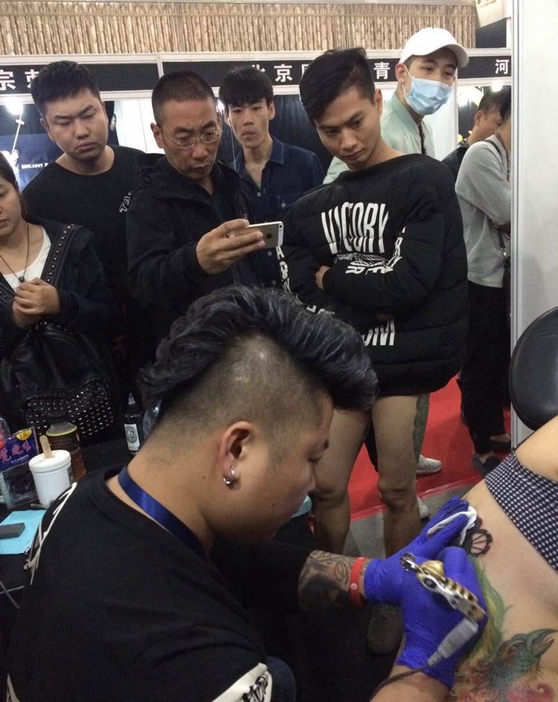 北京纹身艺术节花絮…纹身图片