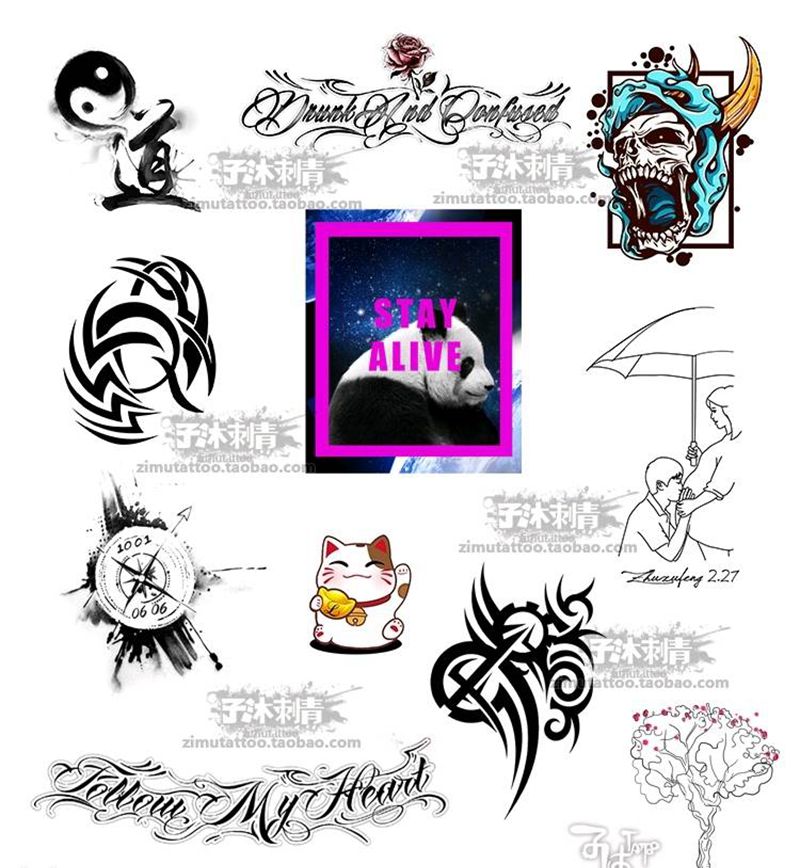 设计手稿图案集合59纹身图片
