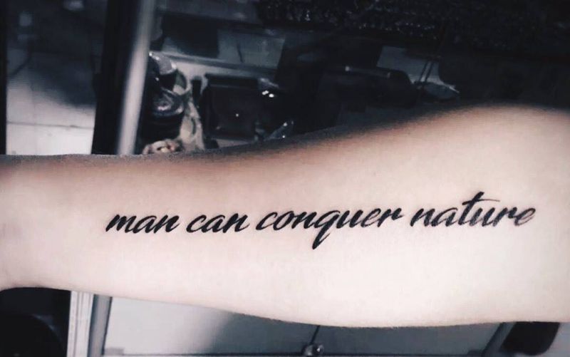 英文系列纹身图片_成品手部清新字符图腾纹身图案