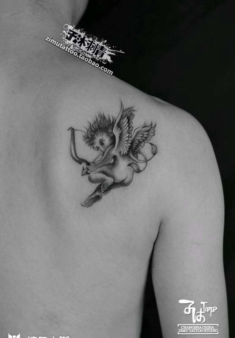 天使之路纹身图片