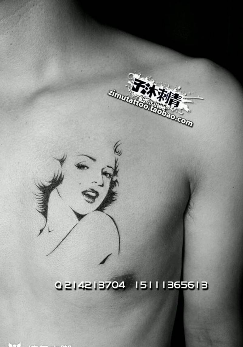 (Marilyn Monroe纹身图片