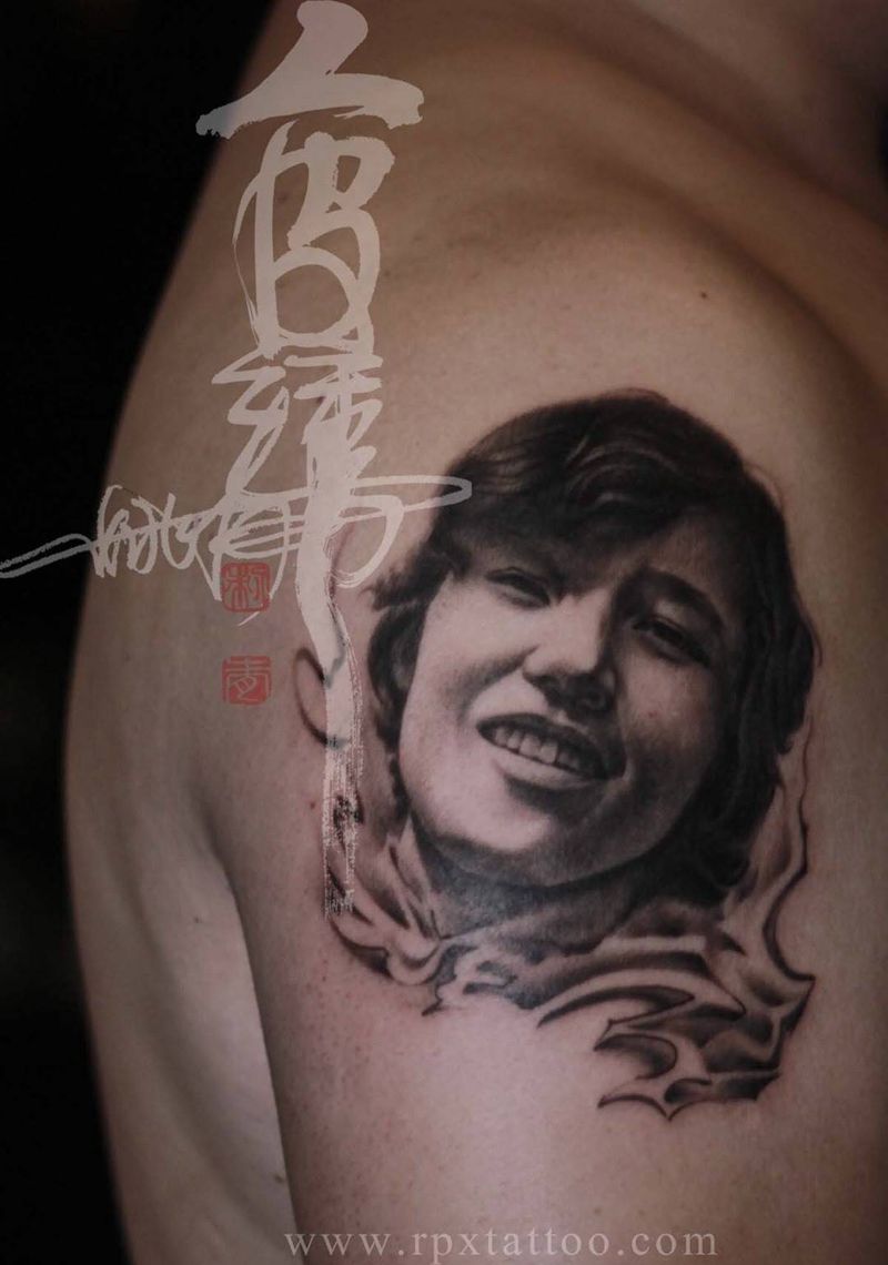 肖像纹身图片