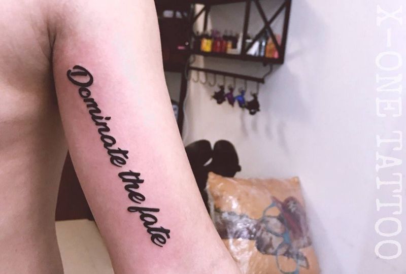 人生的每一個階段都需要不同的妳 /纹身图片