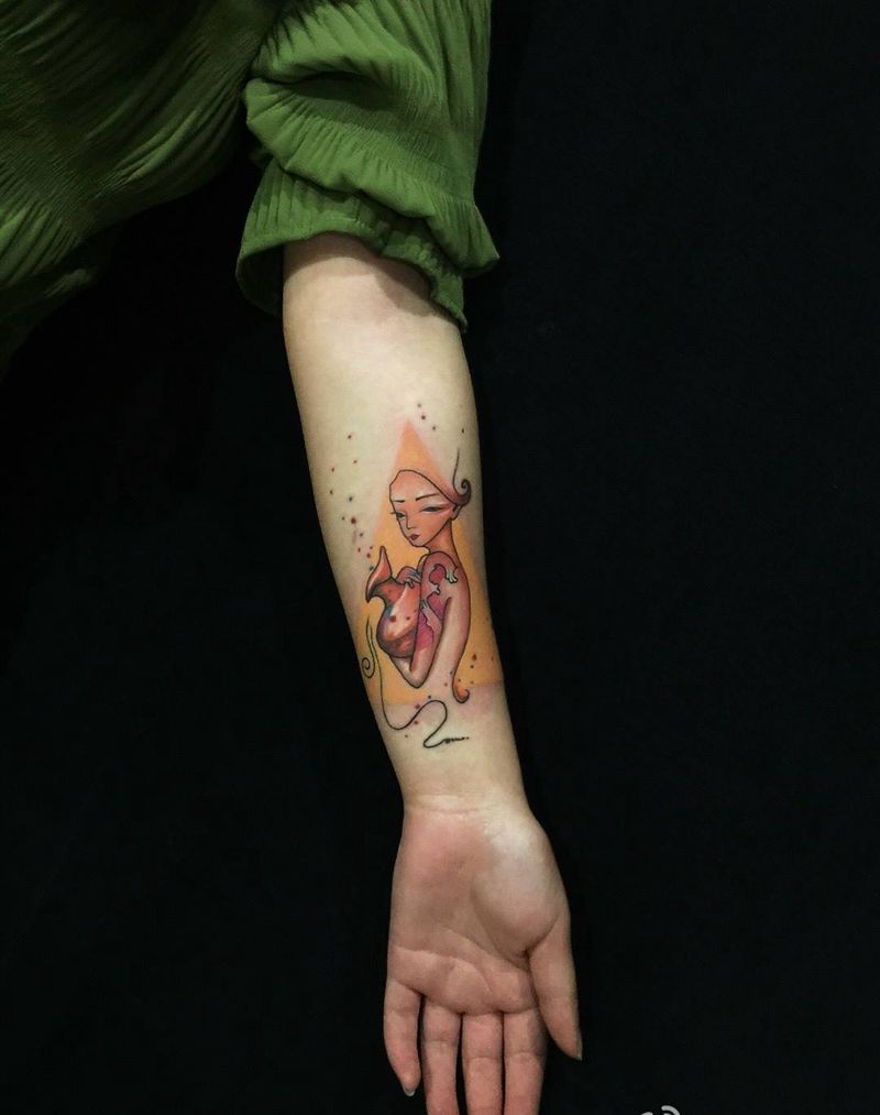 小美女纹身图片