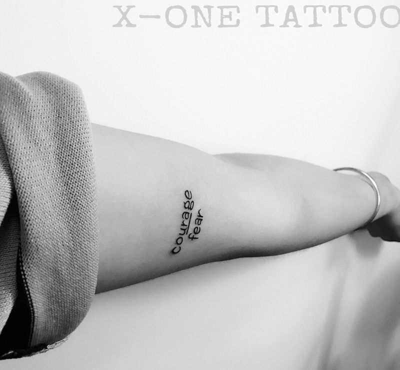 新視角 |作品纹身图片_成品手部清新字符纹身图案