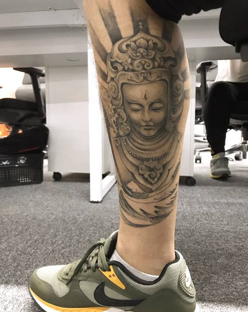 #客返图#分别2年前和1年前作纹身图片_欧美写实新传统纹身图案