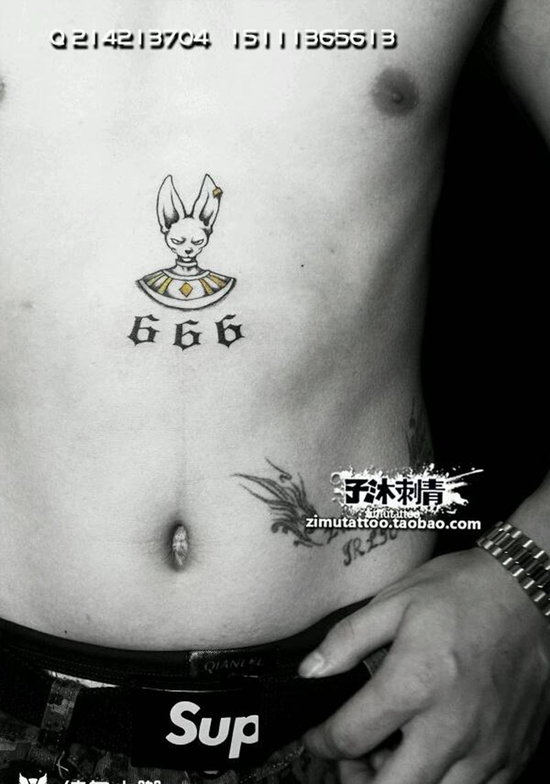 第七宇宙破坏神纹身图片