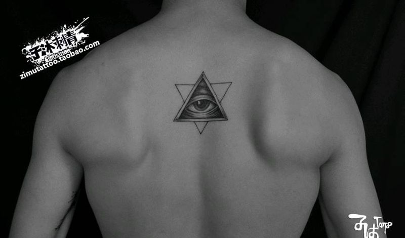 上帝之眼纹身图片