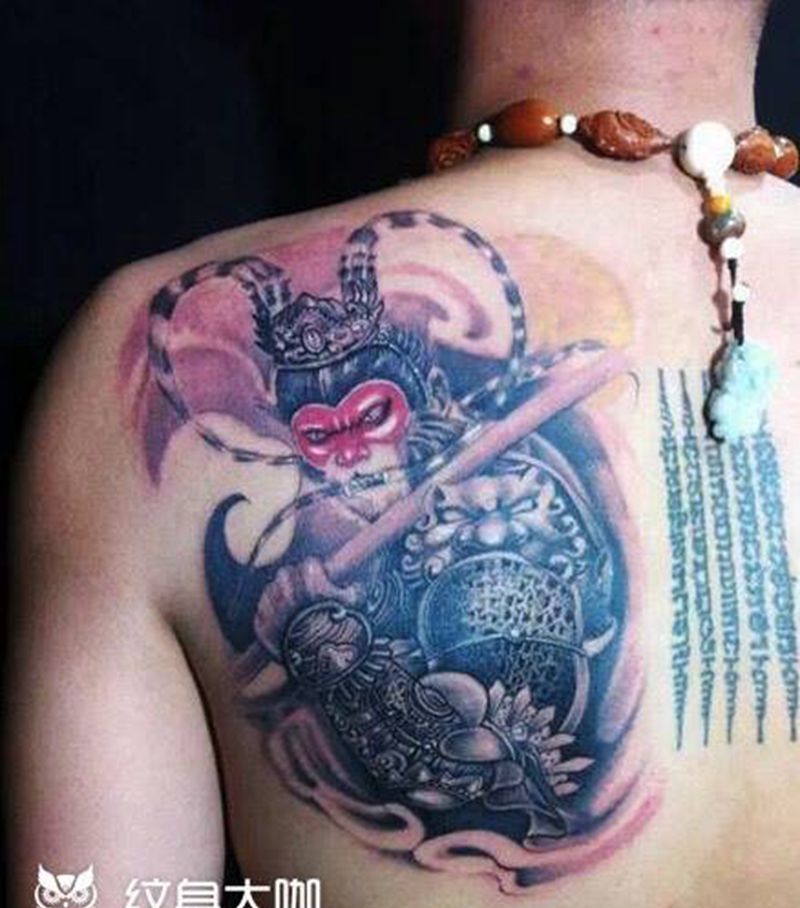 七天大圣纹身图片