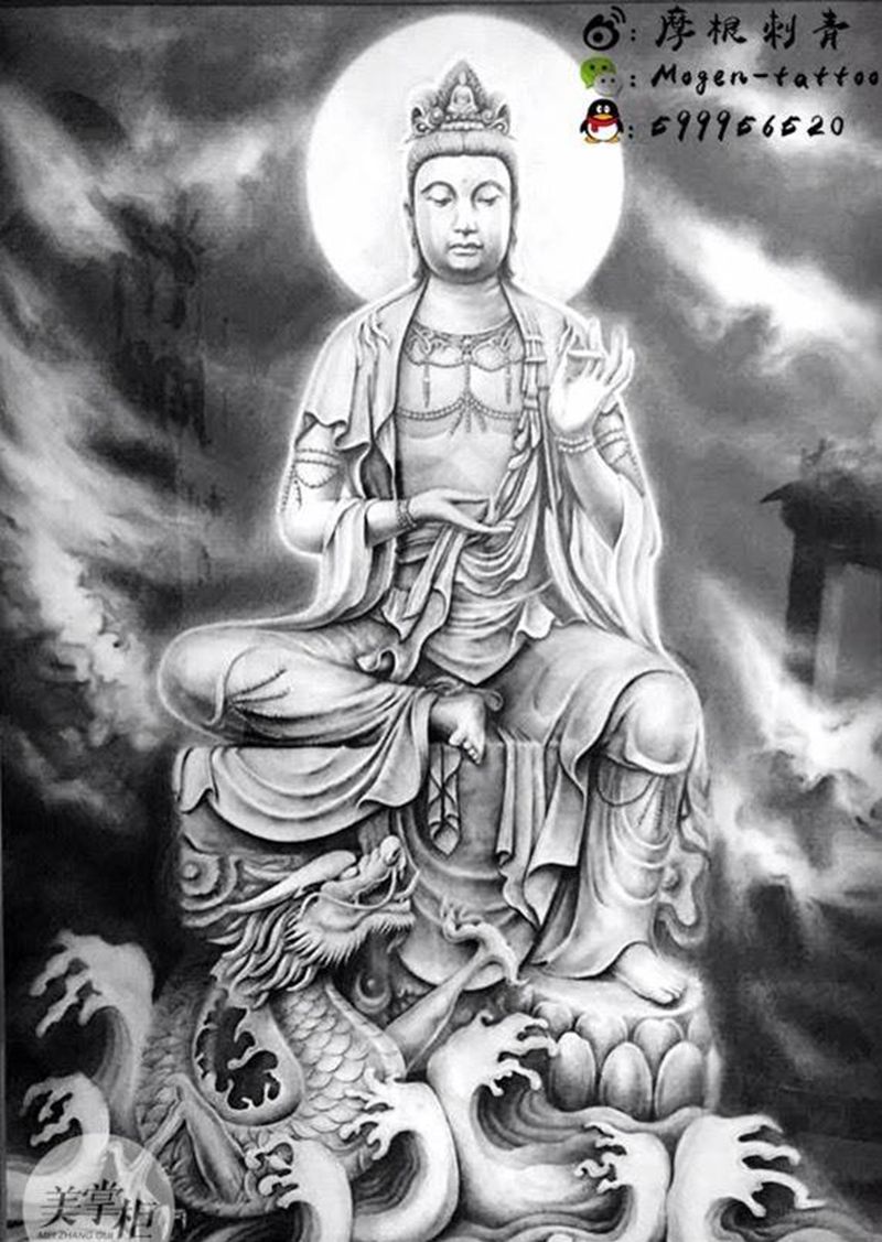 摩根刺青纹身图片