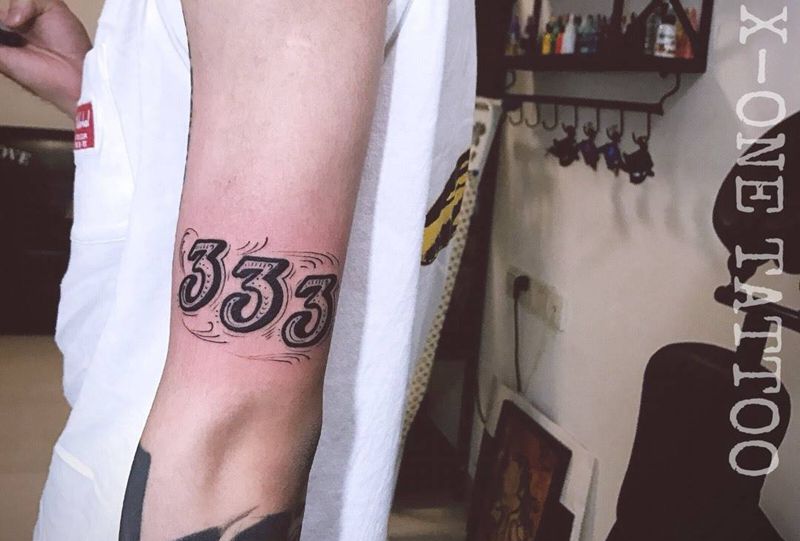 「 叁 」纹身图片